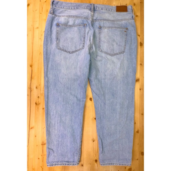 Madewell The Perfect Vintage Jean Women's 34 High Rise Tapered Light Wash - Picture 3 of 9
